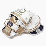 Manoplas de boxeo Rival Professional RPM100 Blanco-Oro 