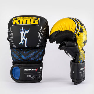 Guantes MMA Tekken 8 King Negro-amarillo 
