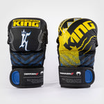Guantes MMA Tekken 8 King Negro-amarillo 