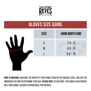 Guantes MMA Cleto Reyes Entrenamiento Black Mamba