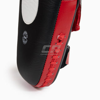 Manoplas de boxeo Fairtex Pro Angular FMV8 Negro-Rojo