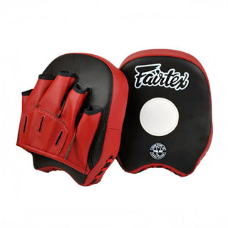 Manoplas de boxeo Fairtex Short FMV14 Negro-rojo 