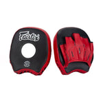 Manoplas de boxeo Fairtex Short FMV14 Negro-rojo 