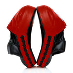 Manoplas de boxeo Fairtex Ultimate Contoured FMV9 Negro-rojo 