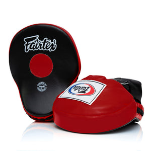 Manoplas de boxeo Fairtex Ultimate Contoured FMV9 Negro-rojo 
