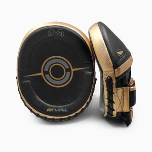 Manoplas de boxeo Rival Professional RPM100 Negro-Oro 