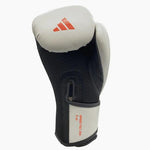 Guantes de boxeo Adidas Speed Tilt 200 WAKO 10 Oz Blanco-negro-rojo 