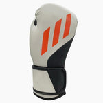 Guantes de boxeo Adidas Speed Tilt 200 WAKO 10 Oz Blanco-negro-rojo 