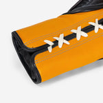 Guantes de boxeo Di Nardo con Cordones 16 Oz Borgoña-amarillo-Combat Arena