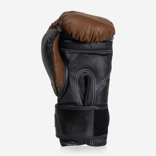 Guantes de boxeo Di Nardo con Velcro 12 Oz Marrón-negro 