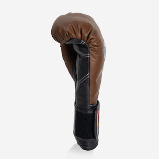 Guantes de boxeo Di Nardo con Velcro 12 Oz Marrón-negro 