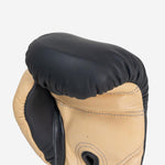 Guantes de boxeo Di Nardo con Velcro 12 Oz Negro-arena 