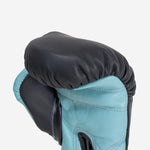Guantes de boxeo Di Nardo con Velcro 14 Oz Negro-agua 