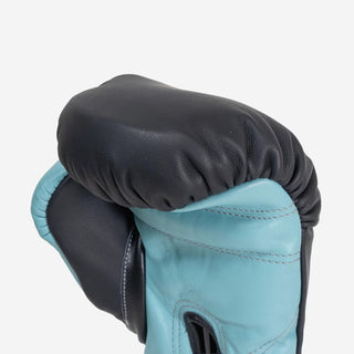 Guantes de boxeo Di Nardo con Velcro 14 Oz Negro-agua 