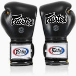 Guantes de boxeo Fairtex Mexican Estilo BGV9 Negro-amarillo 