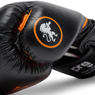 Guantes de boxeo Leone Professional 2 GN115C Naranja 16 Oz 