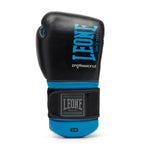 Guantes de boxeo Leone Professional 2 GN115C Azul 14 Oz 
