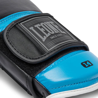 Guantes de boxeo Leone Professional 2 GN115C Azul 14 Oz 