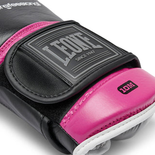 Guantes de boxeo Leone Professional 2 GN115C Fucsia 10 Oz M 