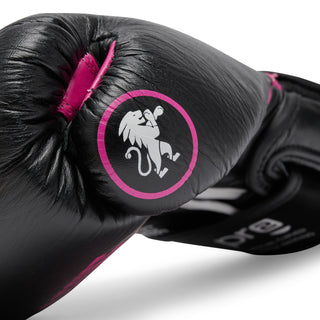 Guantes de boxeo Leone Professional 2 GN115C Fucsia 10 Oz M 
