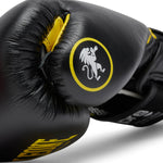 Guantes de boxeo Leone Professional 2 GN115C Amarillo 12 Oz 