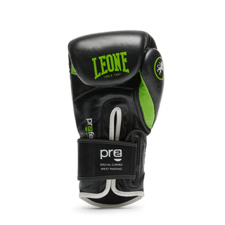 Guantes de boxeo Leone Professional 2 GN115C Verde 10 Oz 
