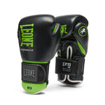 Guantes de boxeo Leone Professional 2 GN115C Verde 10 Oz 