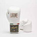 Guantoni Leone Sport Orlando Tricolore con velcro Bianco-Combat Arena