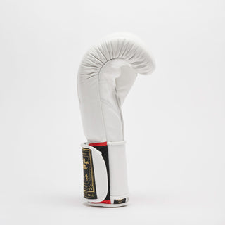 Guantoni Leone Sport Orlando Tricolore con velcro Bianco-Combat Arena