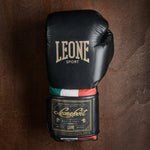 Guantoni Leone Sport Orlando Tricolore con velcro Nero-Combat Arena