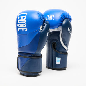 Guantes de boxeo Leone WAKO GN043 Azul-Combat Arena