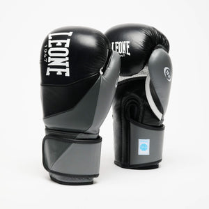 Guantes de boxeo Leone WAKO GN043 Negro-Combat Arena