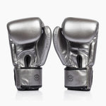 Guantes Muay Thai Fairtex BGV1C-Plus Gun Metallic-Combat Arena