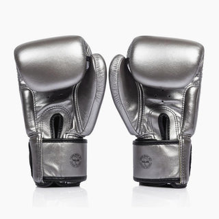 Guantes Muay Thai Fairtex BGV1C-Plus Gun Metallic-Combat Arena
