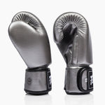 Guantes Muay Thai Fairtex BGV1C-Plus Gun Metallic-Combat Arena