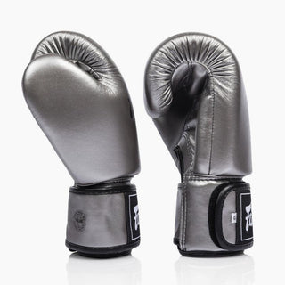 Guantes Muay Thai Fairtex BGV1C-Plus Gun Metallic-Combat Arena