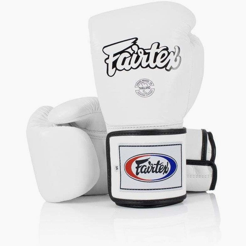 Fairtex MMA Gloves Super Sparring (FGV17), White / Black, XL
