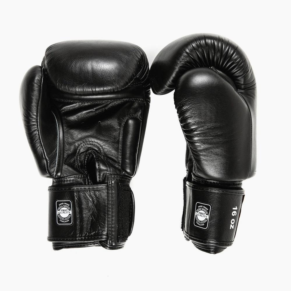 Guantes Muay Thai Twins Special BGVL 8 Core Negro - Guantes de
