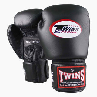 Guantes Muay Thai Twins Special BGVL3 Air Negro