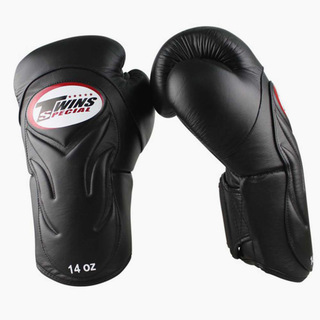 Guantes Muay Thai Twins Special BGVL6 negro-negro