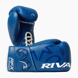 Guantes de boxeo Rival RFX Guerrero Pro Fight SF-H Azul 10 Oz-Combat Arena