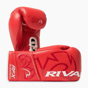 Guantes de boxeo Rival RFX Guerrero Pro Fight SF-H Rojo 10 Oz-Combat Arena
