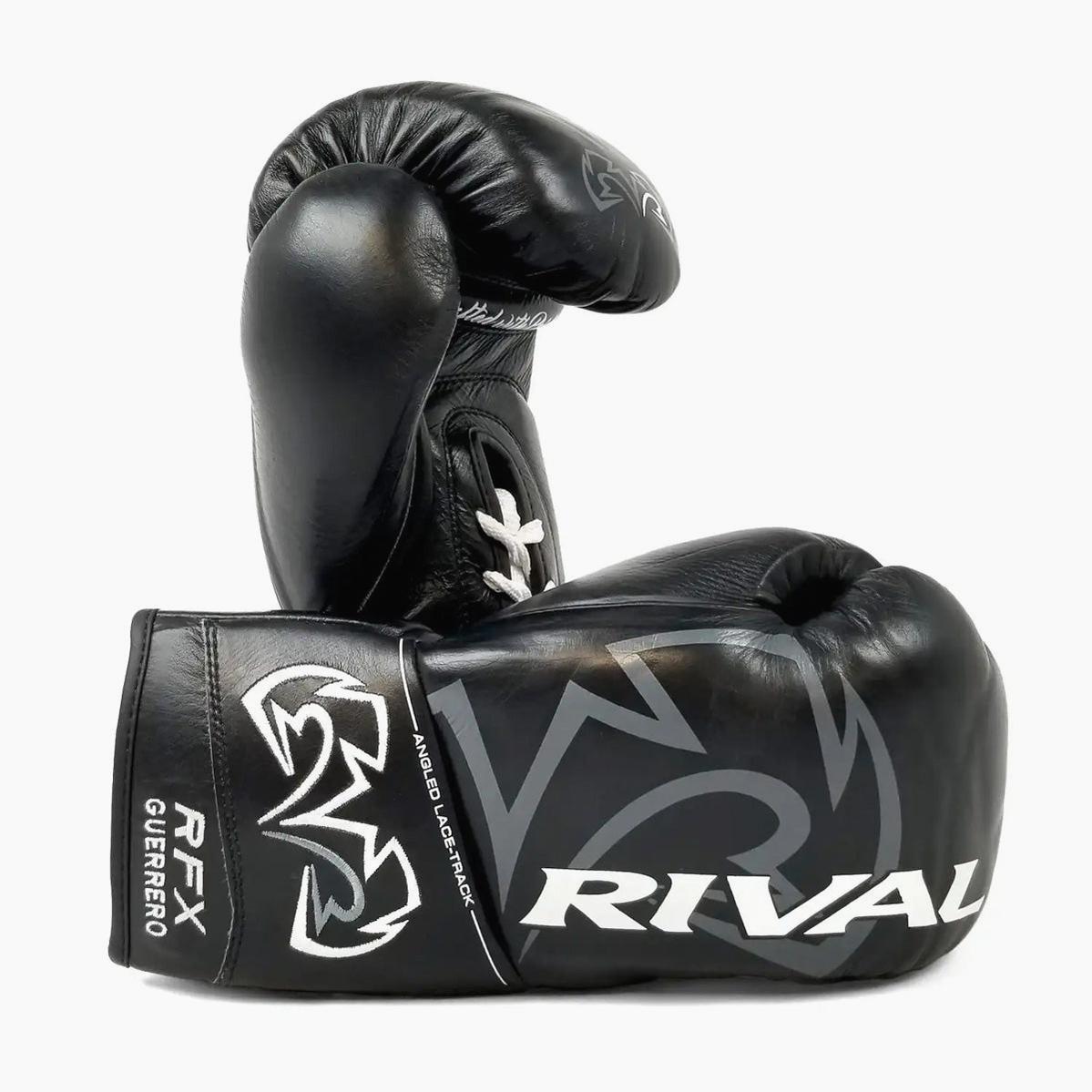 Guantes de boxeo Rival RFX Guerrero Pro Fight negro – Combat Arena