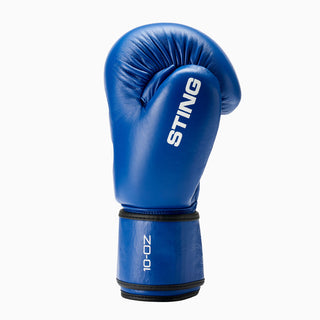 Guantes de boxeo Sting Competition Aprobado World Boxing Azul 