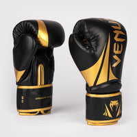 Guantes de boxeo Venum Challenger 2.5 Negro-oro-Combat Arena