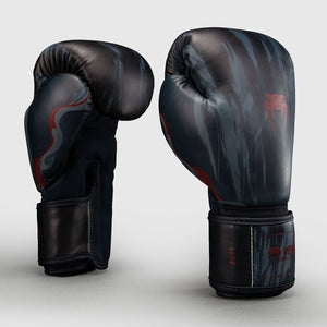 Guantes de boxeo Venum Demon Negro-gris-Combat Arena