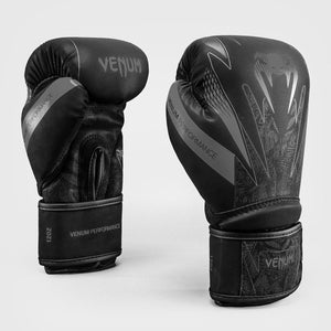 Guantes de boxeo Venum Impact Amazonia Reborn Negro-gris-Combat Arena
