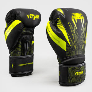 Guantes de boxeo Venum Impact Amazonia Reborn Negro-verde-Combat Arena