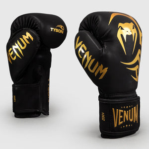 Guantes de boxeo Venum x Mike Tyson Replica Negro-dorado-Combat Arena