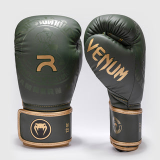 Guantes de boxeo Venum x Rajadamnern Verde 
